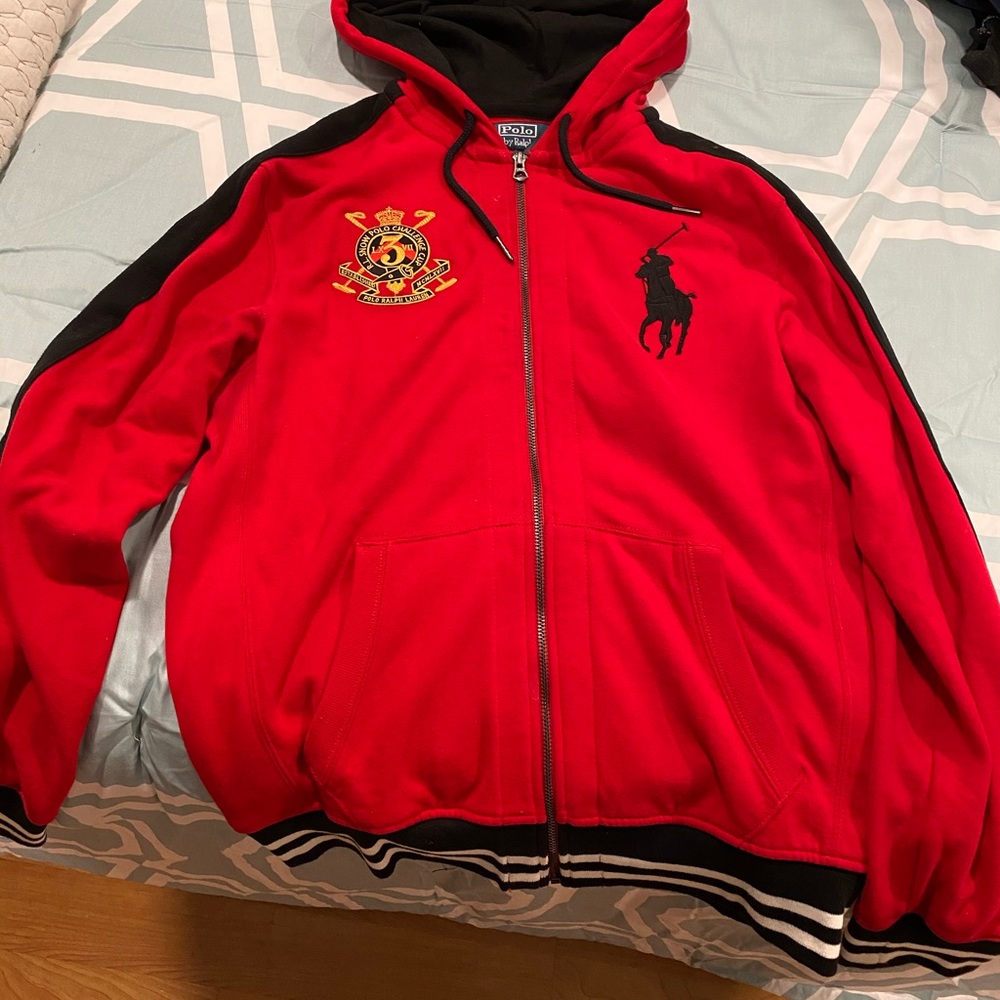 Polo Ralph Lauren Red hoodie